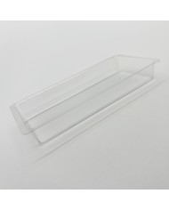 Wkładka do opakowań przynęt gumowych blister tacka 10x4,5x1,5cm, 1szt