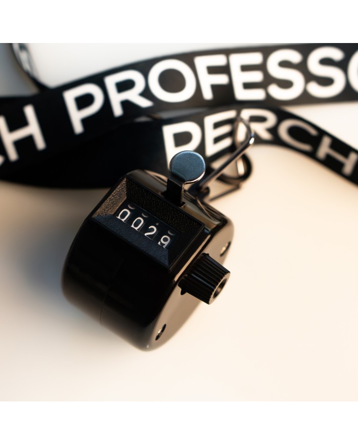 Kliker/licznik ze smyczką Perch Professor