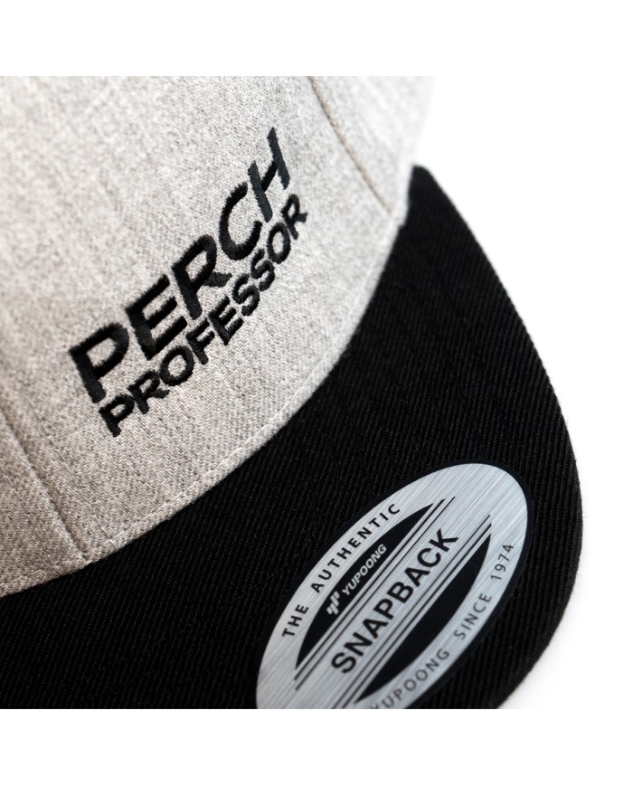 Czapka z daszkiem Perch Professor Snapback Classic Grey