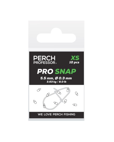 Perch Professor agrafki Pro Snap XS - 10szt