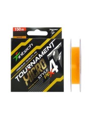 Intech Tournament Micro Style X4 Orange Plecionka PE 0.3, 6lb/2,72kg (0,09mm) - 150m