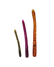 Perch Professor Flying Worm 3,5”/9cm 03 Bimber Tea - 5szt