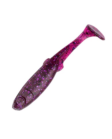 Perch Professor Fluky Shad 2”/5cm 02 Purple Pepper - 7szt