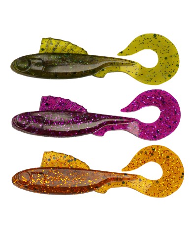 Perch Professor Flirty Twist 2”/5cm 03 Bimber Tea - 6szt