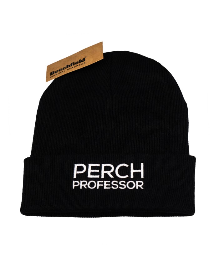 Czapka zimowa Perch Professor Organic Cotton Beanie Black