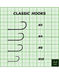 Perch Professor Classic Hooks hak klasyczny rozmiar 6 - 10szt