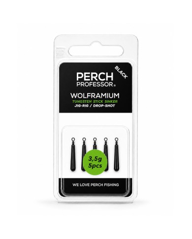 Perch Professor Wolframium ciężarek wolframowy Jig-Rig/Drop-Shot 3,5g - 5szt