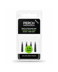 Perch Professor Wolframium ciężarek wolframowy Jig-Rig/Drop-Shot 5,3g - 4szt