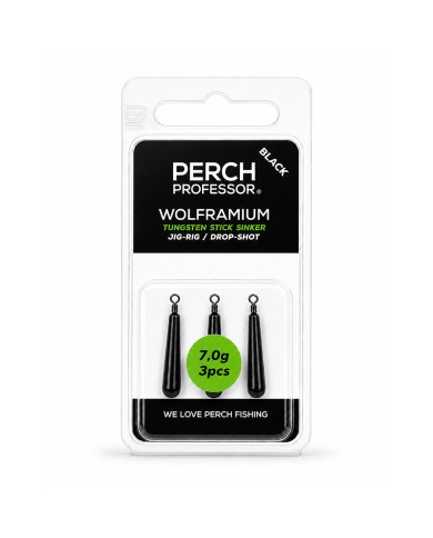 Perch Professor Wolframium ciężarek wolframowy Jig-Rig/Drop-Shot 7g - 3szt