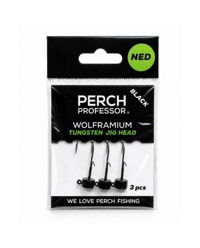 Perch Professor Wolframium NED główka jigowa wolframowa typu NED Rig 3,5g, hak 2 - 3szt
